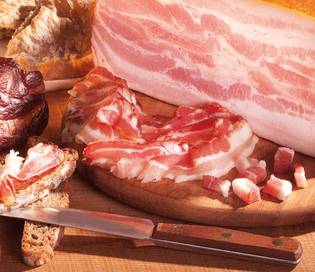 Pancetta dall' Alto Adige